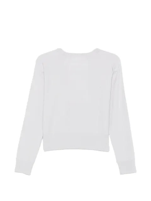 extreme cashmere Nº382 Belle ribbed-trim sweater