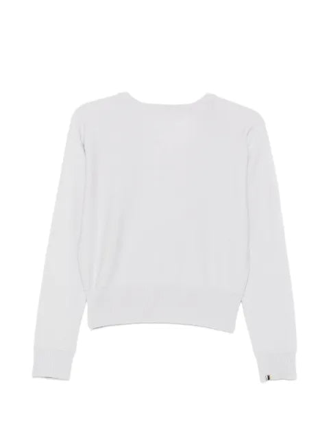 extreme cashmere Nº382 Belle ribbed-trim sweater