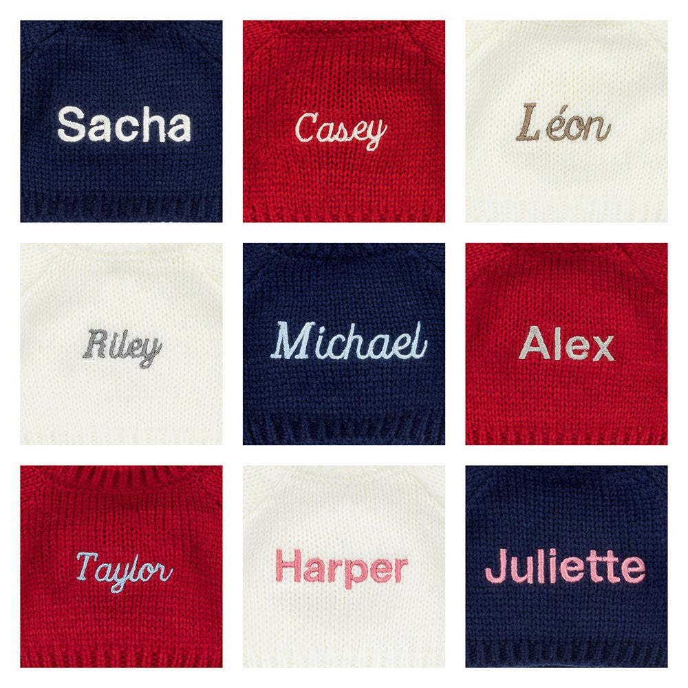 Bashful Luxe Bunny Juniper with Personalized Red Jumper